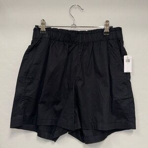 OLD‎ NAVY Black Paperbag Waist Pull On Shorts Womens Size S Casual Comfort